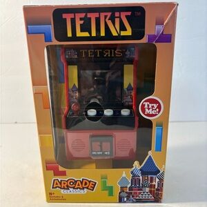ARCADE CLASSICS TETRIS Mini Arcade Game NIB